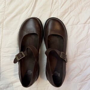 Dr Martens Brown Mary Jane Shoes Women’s 10